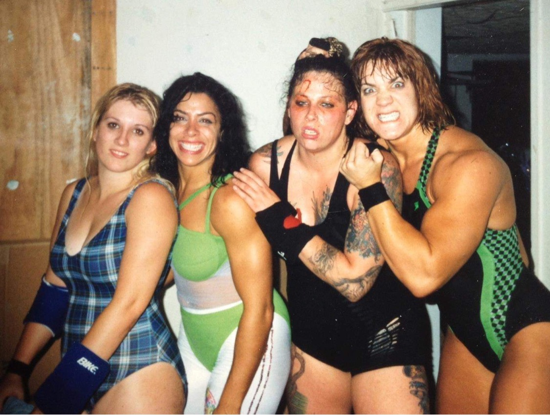 Right after my debut match with Chyna